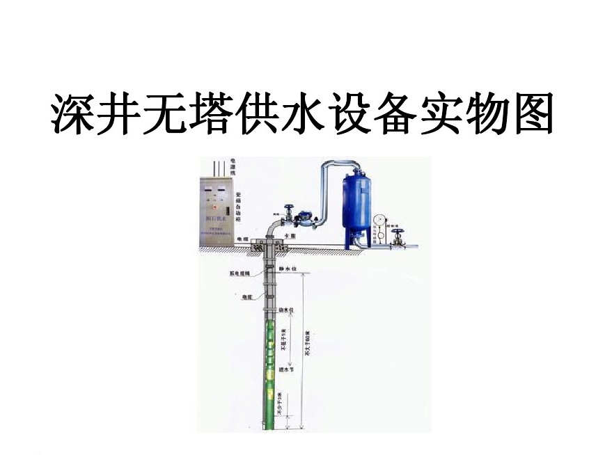 武川县井泵无塔式供水设备